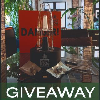 🍃V naší giveaway se hraje o KING'S FLOW BONG - HOLA S FILTREM🍃 Balení obsahuje: 1 HOLA filtrový odpařovač 1 HOLA filtrační...