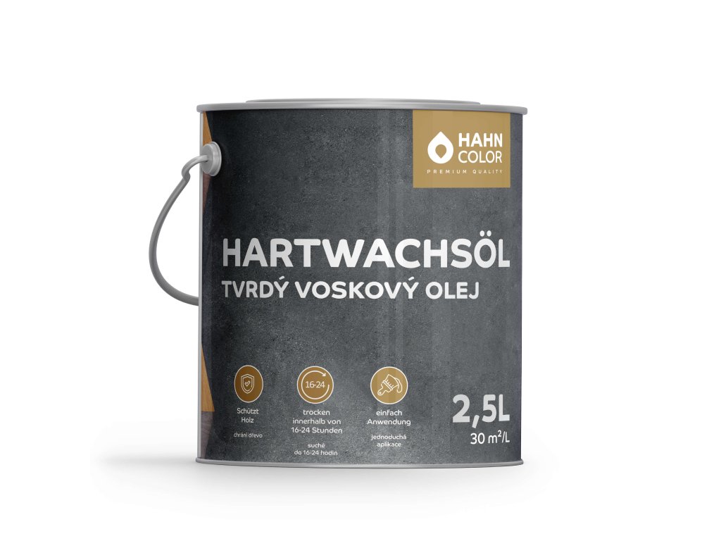 Hahn Color HARTWACHSÖL HW-01 - Farblos