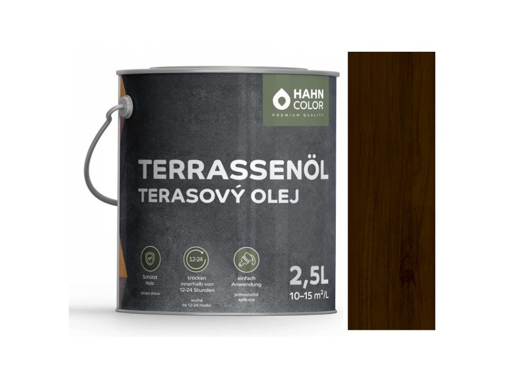 Hahn Color TERRASSENÖL TO-10 - Palisander