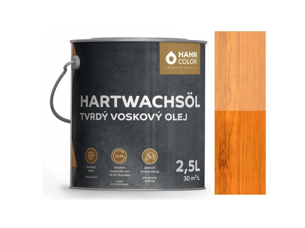 Hahn Color HARTWACHSÖL HW-03 - Eiche Hell