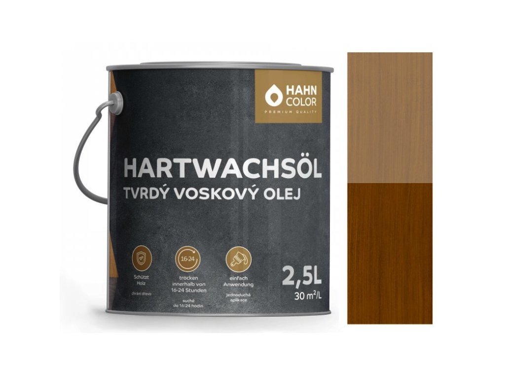 Hahn Color HARTWACHSÖL HW-09 - Eiche Rustikal