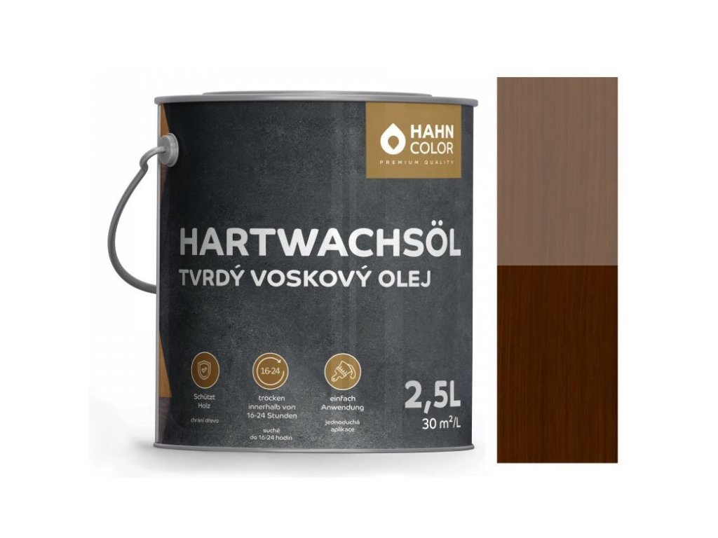Hahn Color HARTWACHSÖL HW-11 - Teak