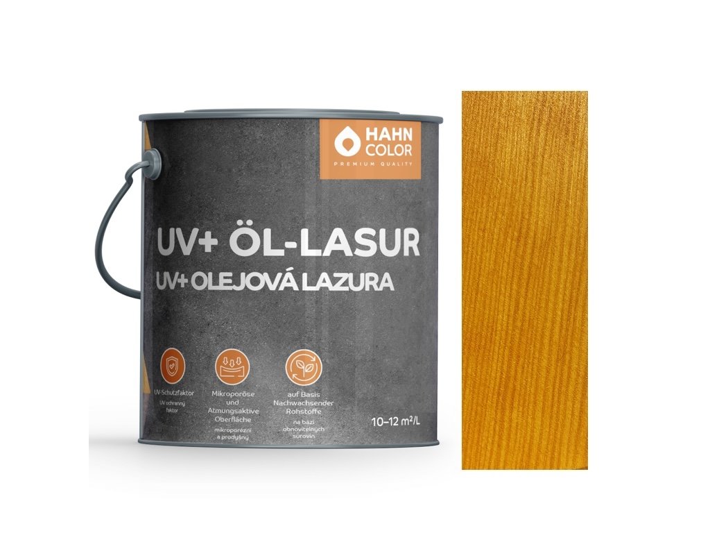 Hahn Color UV+ ÖL-LASUR UV-02 Pinie