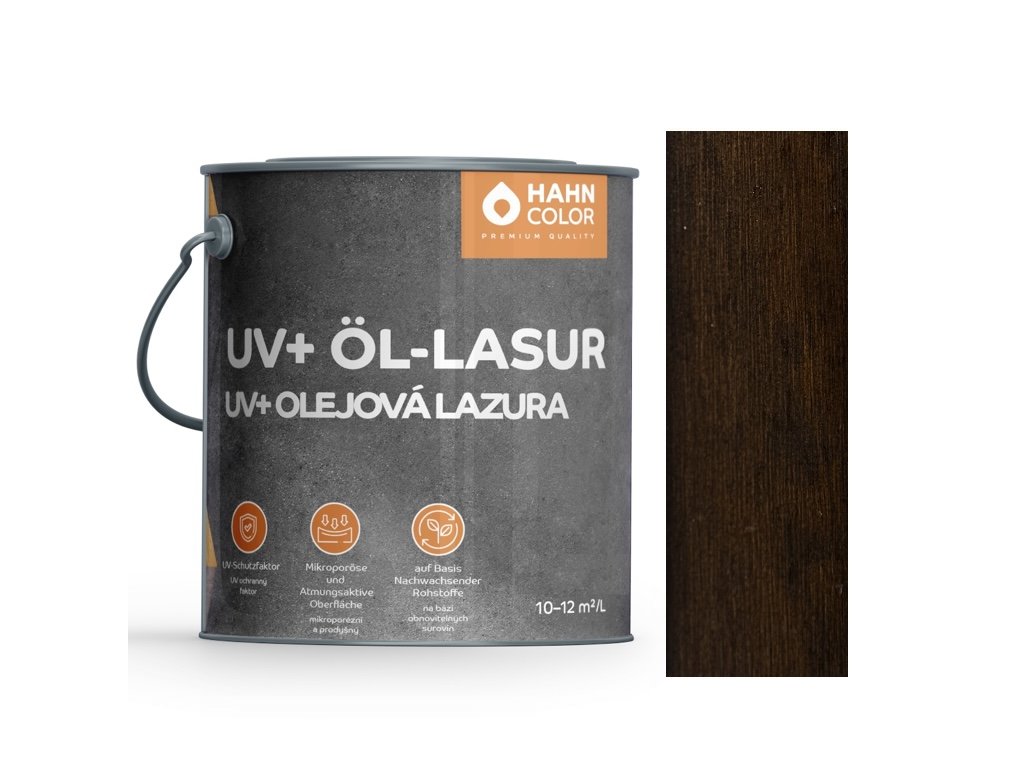 Hahn Color UV+ ÖL-LASUR UV-10 Palisander