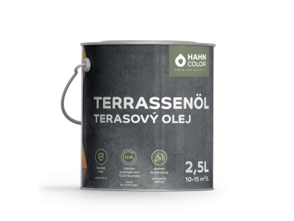 Hahn Color TERRASSENÖL TO-01 - Farblos