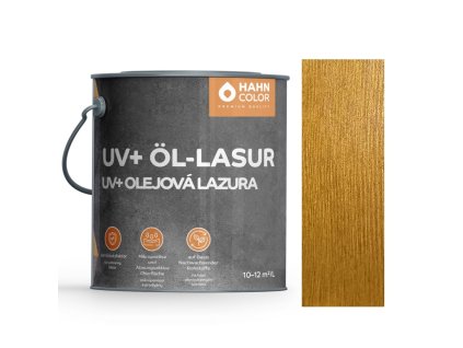 Hahn Color UV+ ÖL-LASUR UV-03 Eiche Hell