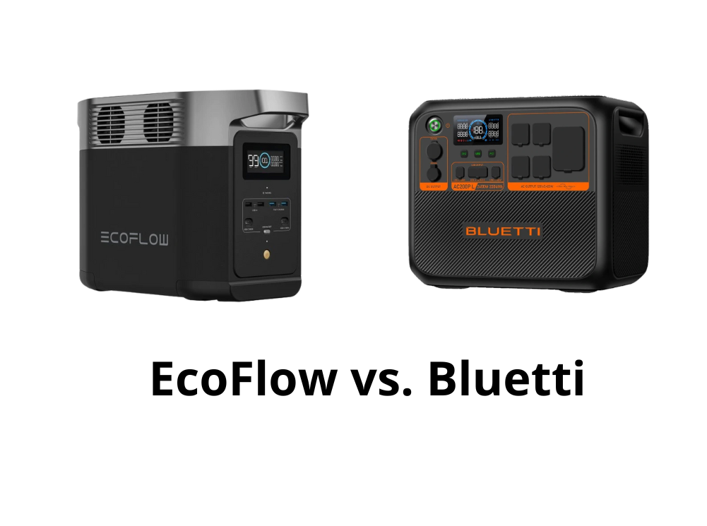 EcoFlow vs. Bluetti: Jakou bateriovou stanici zvolit pro vaše potřeby?