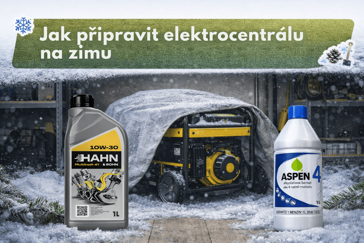 Jak připravit elektrocentrálu na zimu