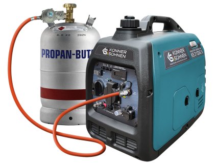 Könner & Söhnen LPG/Benzin Inverter Generator KS 3100iG S