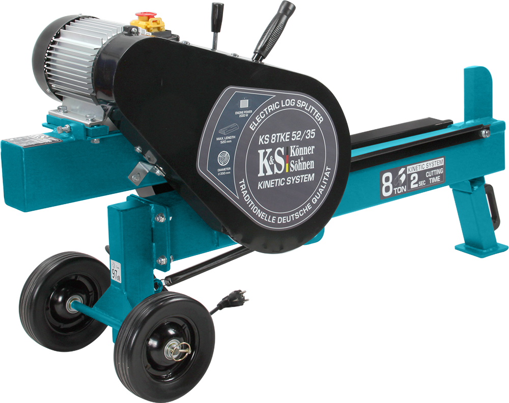 Könner & Söhnen KS 8TKE 52/35 Elektrická štípačka dřeva 8t