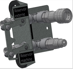 Master Konektor pro připojení externí palivové nádrže pro topidla Master BV 110 E / BV 170 E / BV 290 E / B 230 / B 360