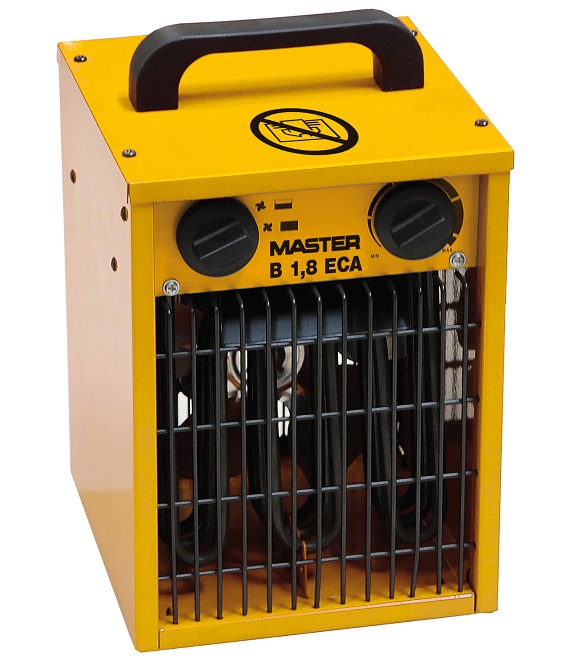Master Elektrické topidlo B 1.8 ECA Master, 2kW, s ventilátorem, domácí použití