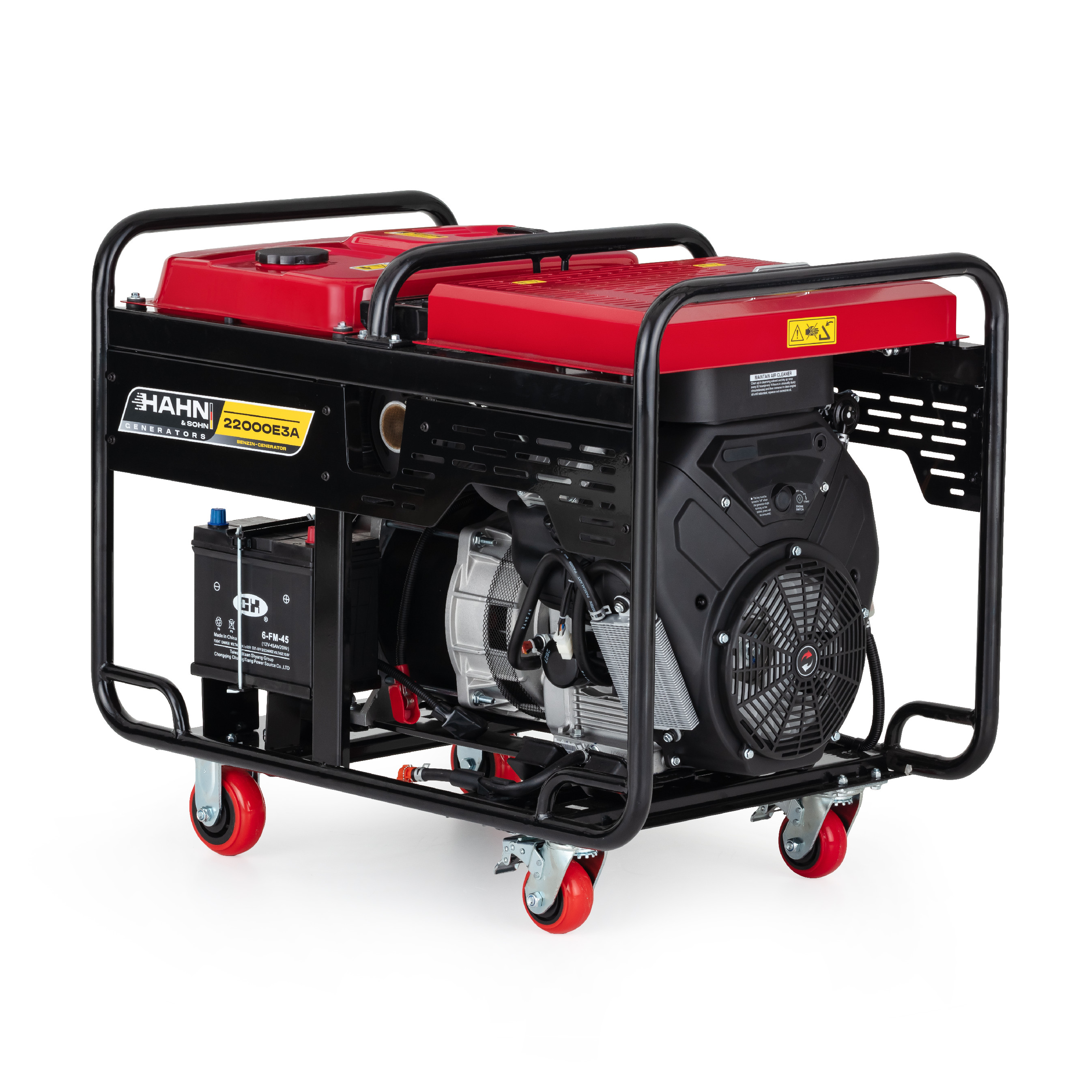 Hahn & Sohn HGG 22000E3A Benzínový generátor 20kW, 230/400V