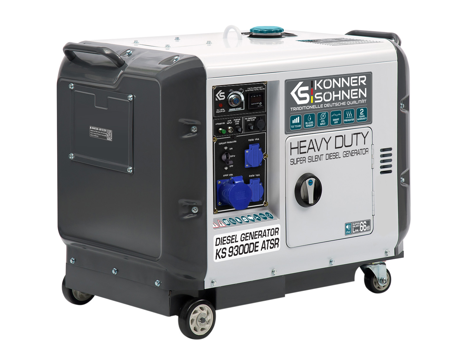 Könner & Söhnen CZ Könner & Söhnen Naftová elektrocentrála KS 9300DE ATSR SUPER S (EURO V)