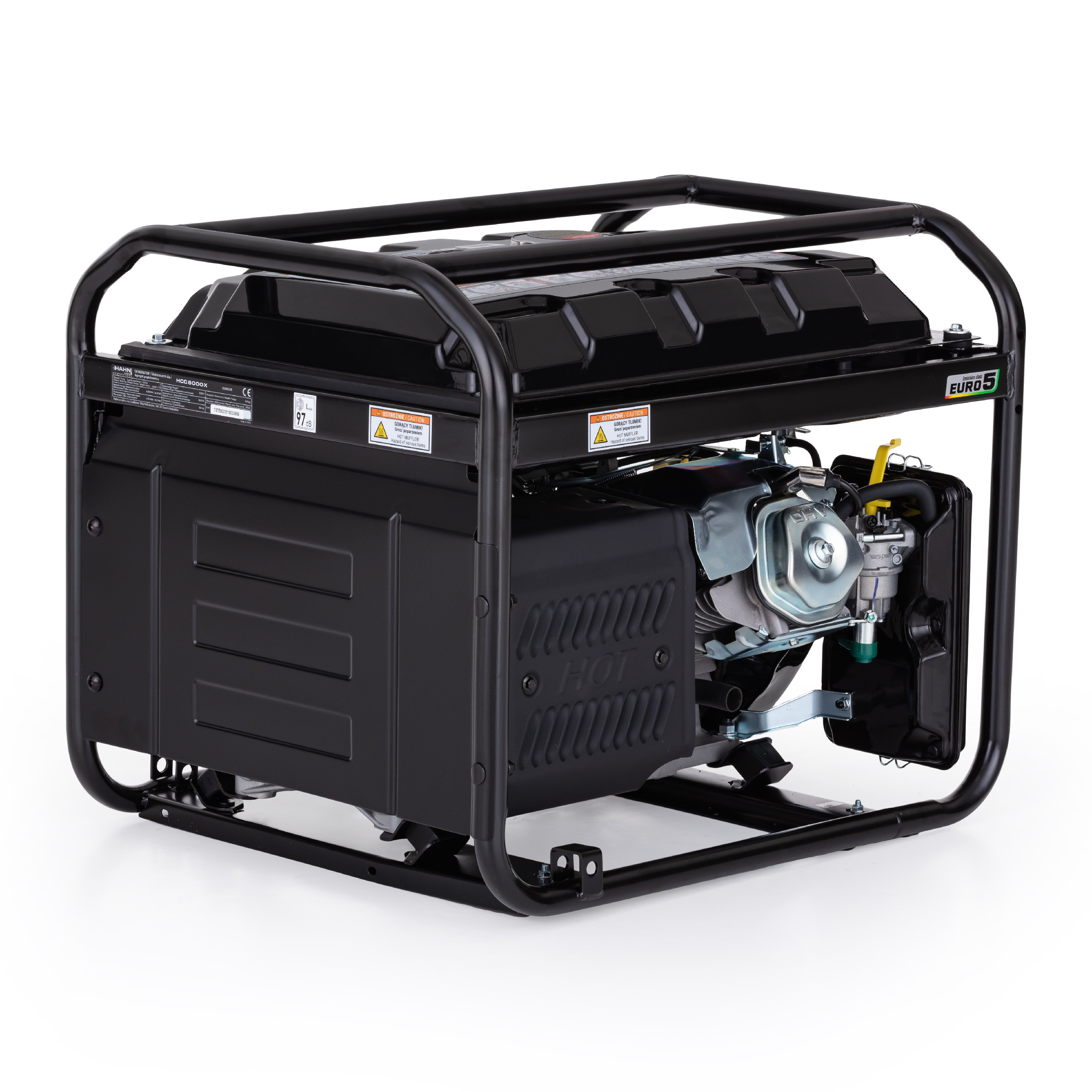 Hahn & Sohn HGG 8000X Benzínová elektrocentrála 6,5kW, 230V