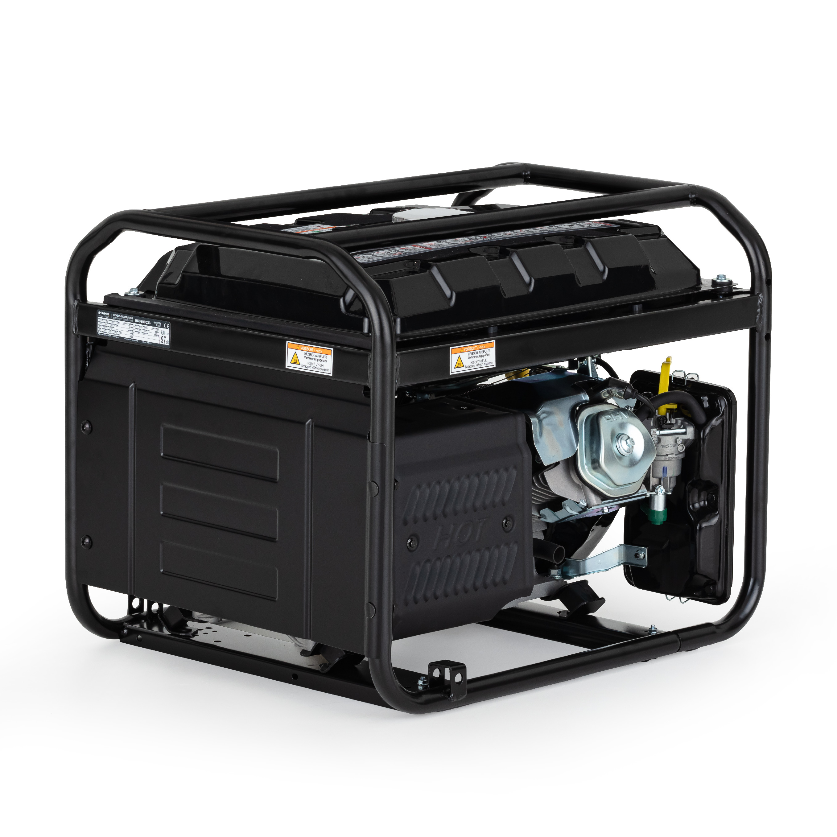 Hahn & Sohn HGG 8000 X3 Benzínová elektrocentrála 230V, 6,5kW