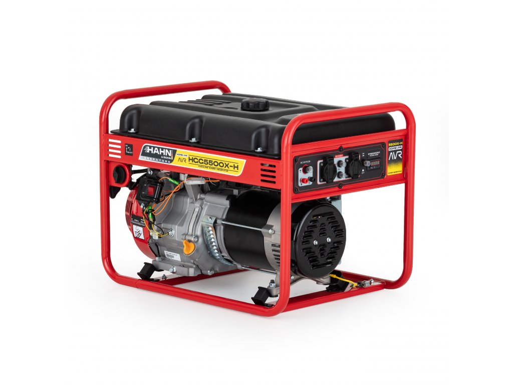 Hahn & Sohn HGG 5500 X-H Benzínová elektrocentrála 5,5kW, 230V