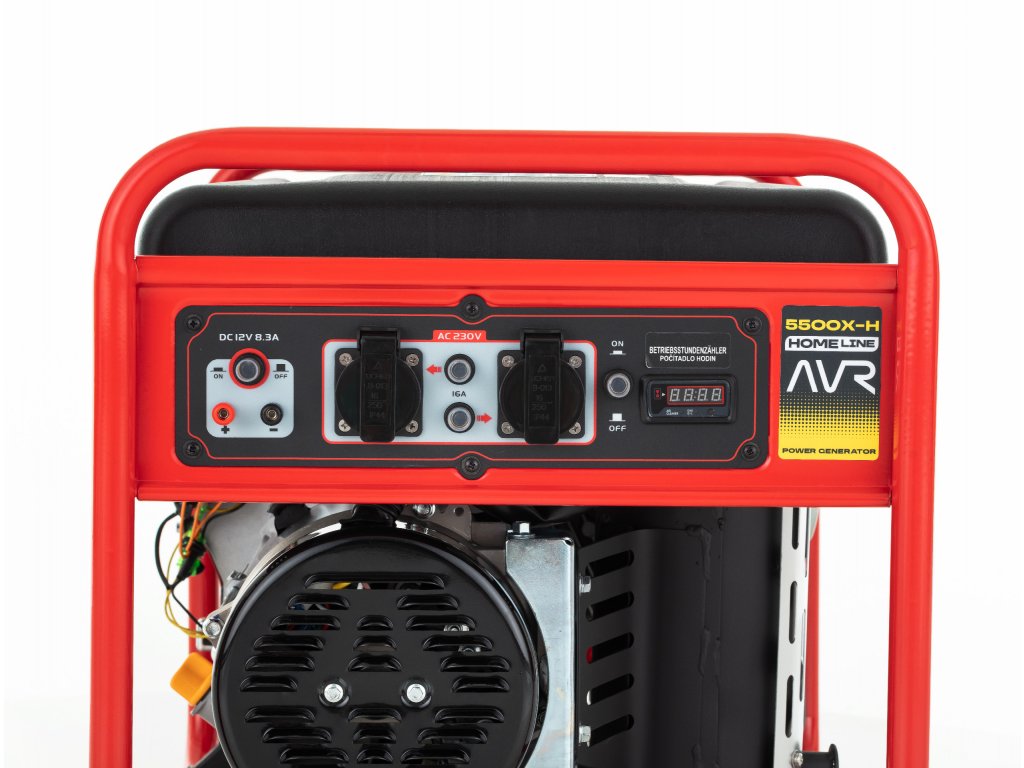Hahn & Sohn HGG 5500 X-H Benzínová elektrocentrála 5,5kW, 230V
