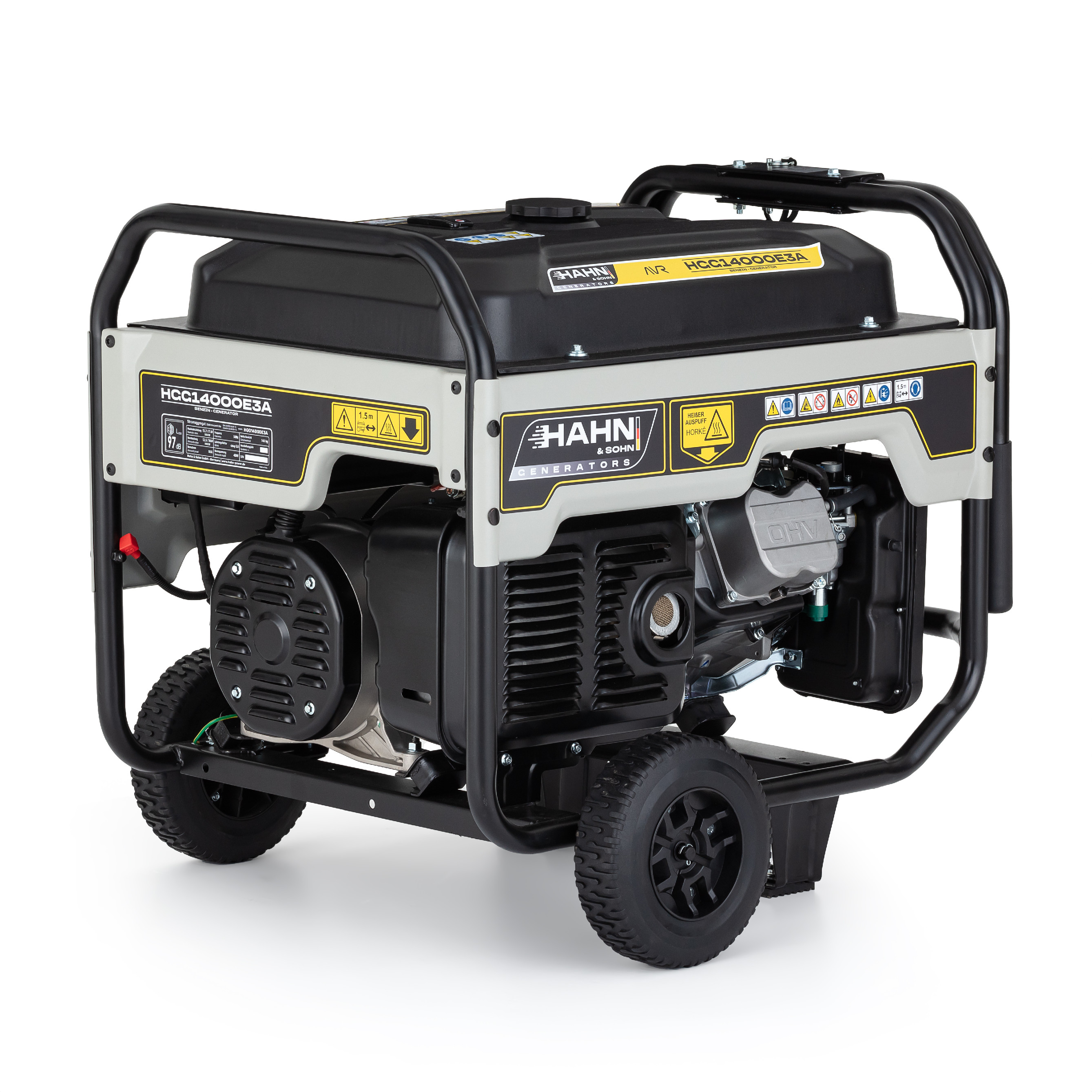 Hahn & Sohn HGG14000E3A Benzínová elektrocentrála 11kW