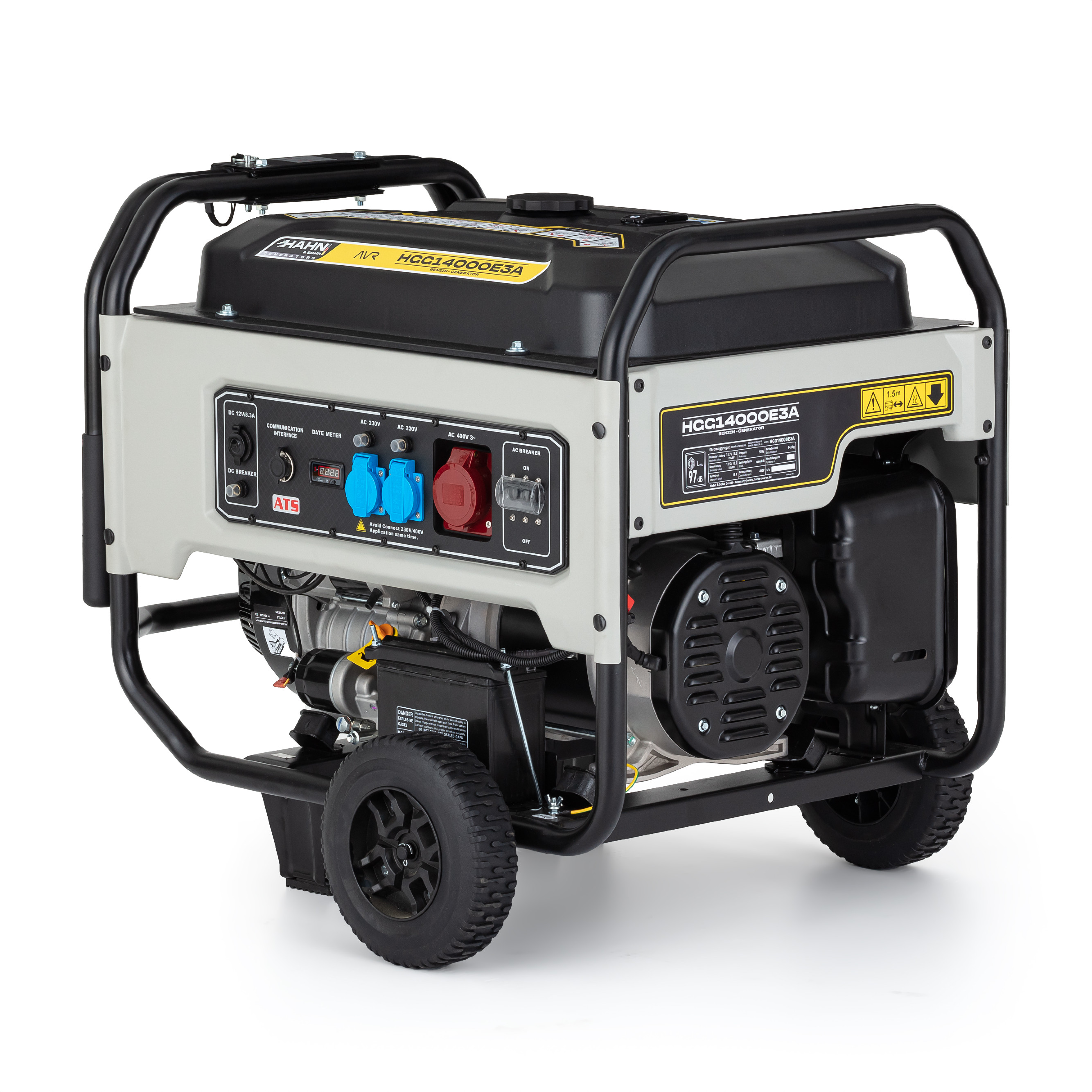 Hahn & Sohn HGG14000E3A Benzínová elektrocentrála 11kW