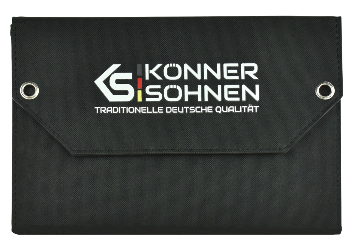 Könner & Söhnen CZ Könner & Söhnen Monokrystalický křemíkový přenosný solární panel KS SP28W-4