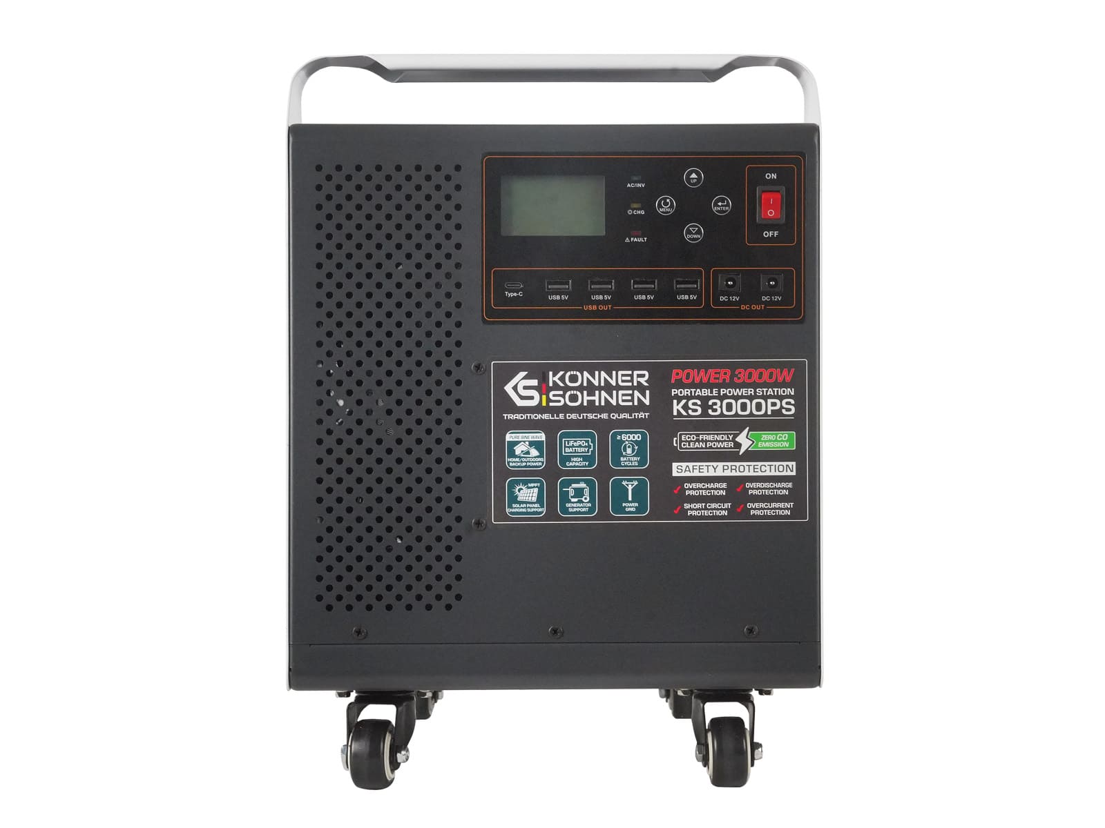Könner & Söhnen KS 3000PS Bateriová stanice 6,0kW