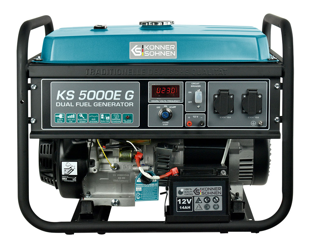 Könner & Söhnen CZ Könner & Söhnen LPG/benzínová elektrocentrála KS 5000E G