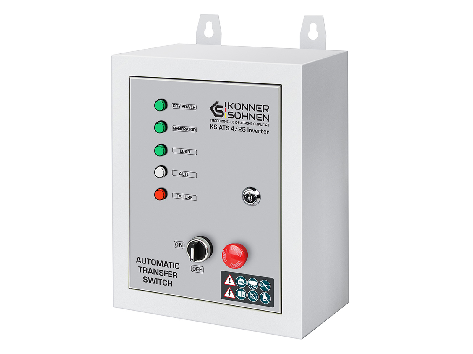 Könner & Söhnen CZ Könner & Söhnen ATS přepínač KS ATS 4/25 Inverter (pro KS 5500iES ATSR)