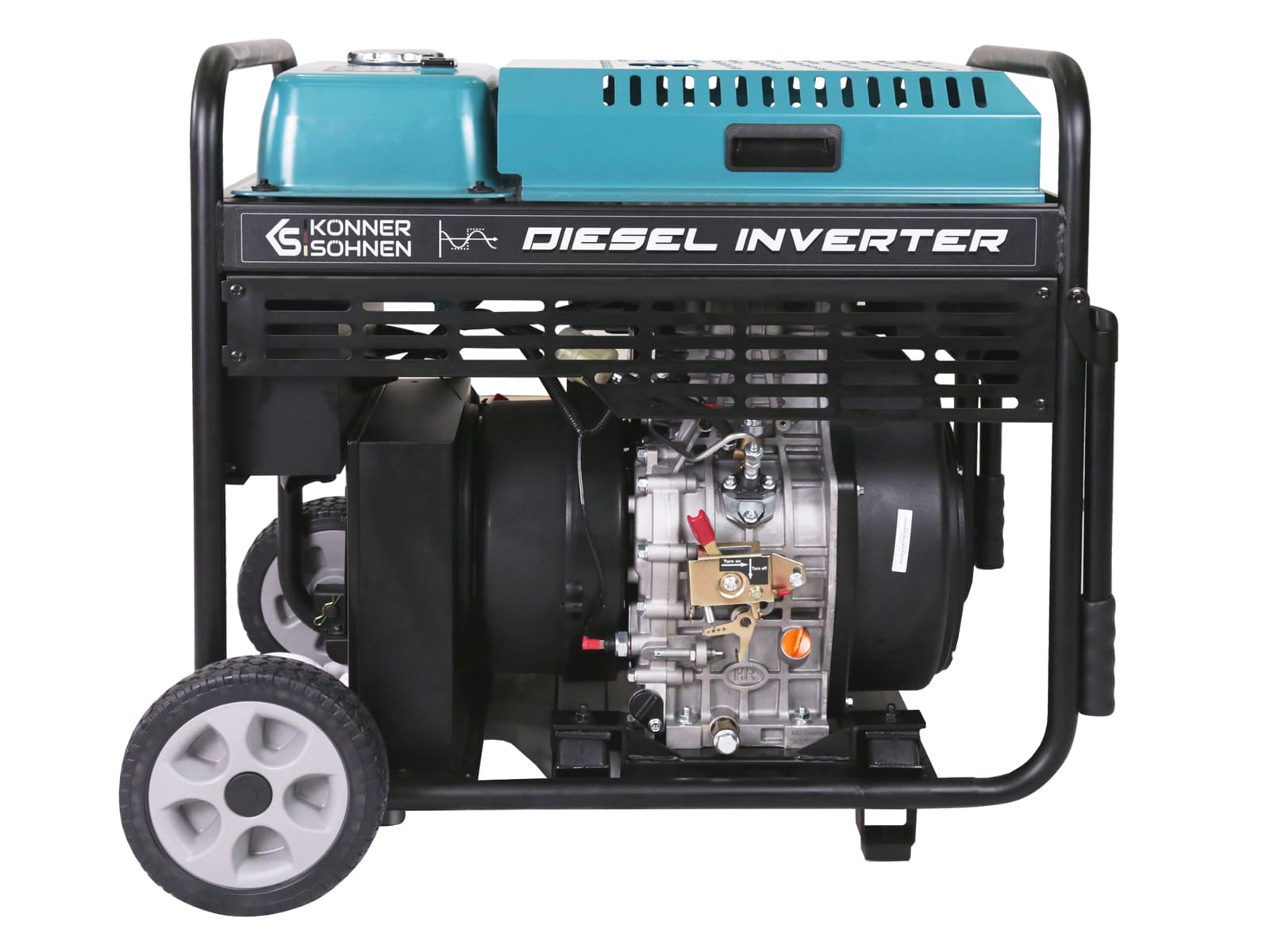 Könner & Söhnen KS 9500iDE ATSR Dieselová-Invertorová elektrocentrála 10kW / 230V