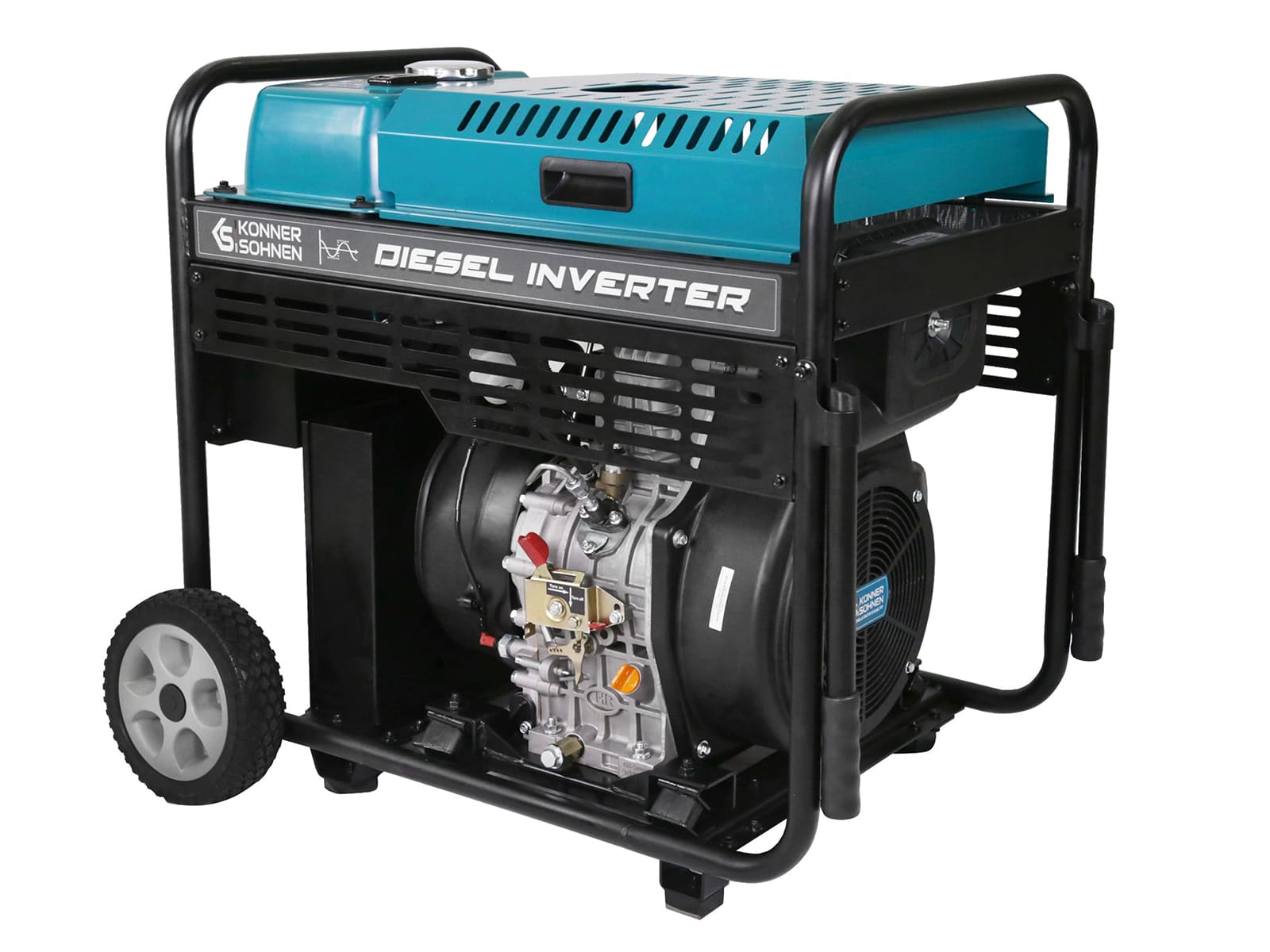 Könner & Söhnen KS 9500iDE ATSR Dieselová-Invertorová elektrocentrála 10kW / 230V