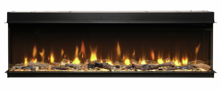 Dimplex Ignite Bold 74: Široký Výhled na Plameny ve Velkolepém Stylu