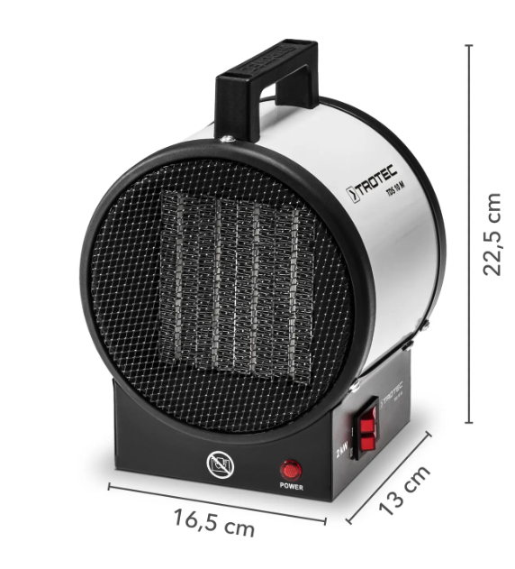 TROTEC TDS 10 M - Keramický topný ventilátor