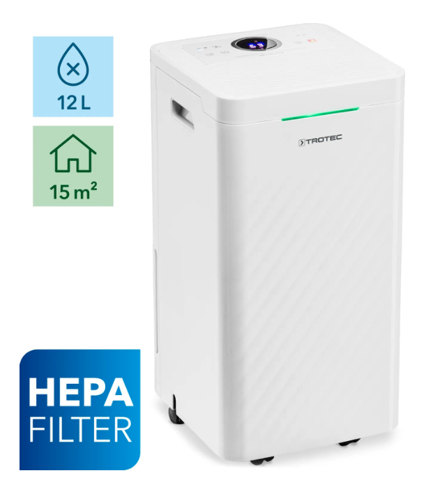 TROTEC  TTK 27 HEPA - Designový odvlhčovač a čistička vzduchu