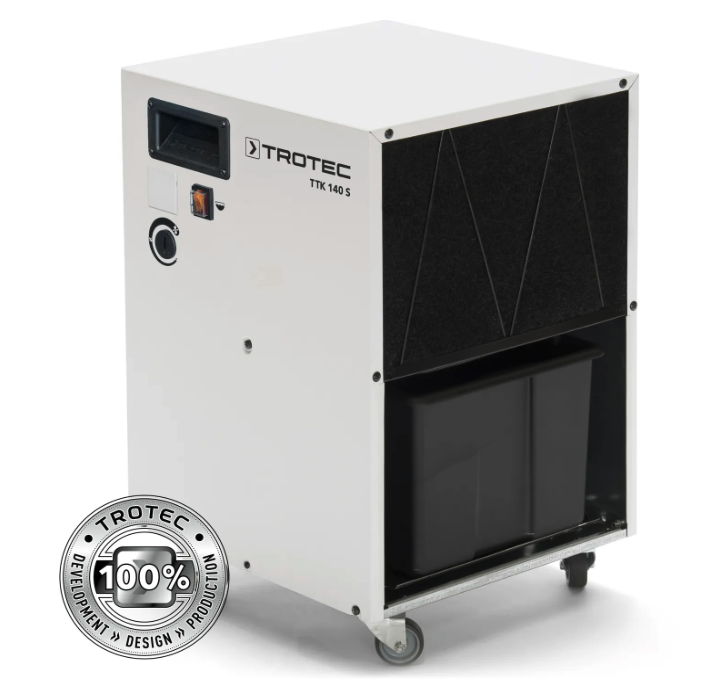 TROTEC TTK 140 S – Výkonný odvlhčovač vzduchu