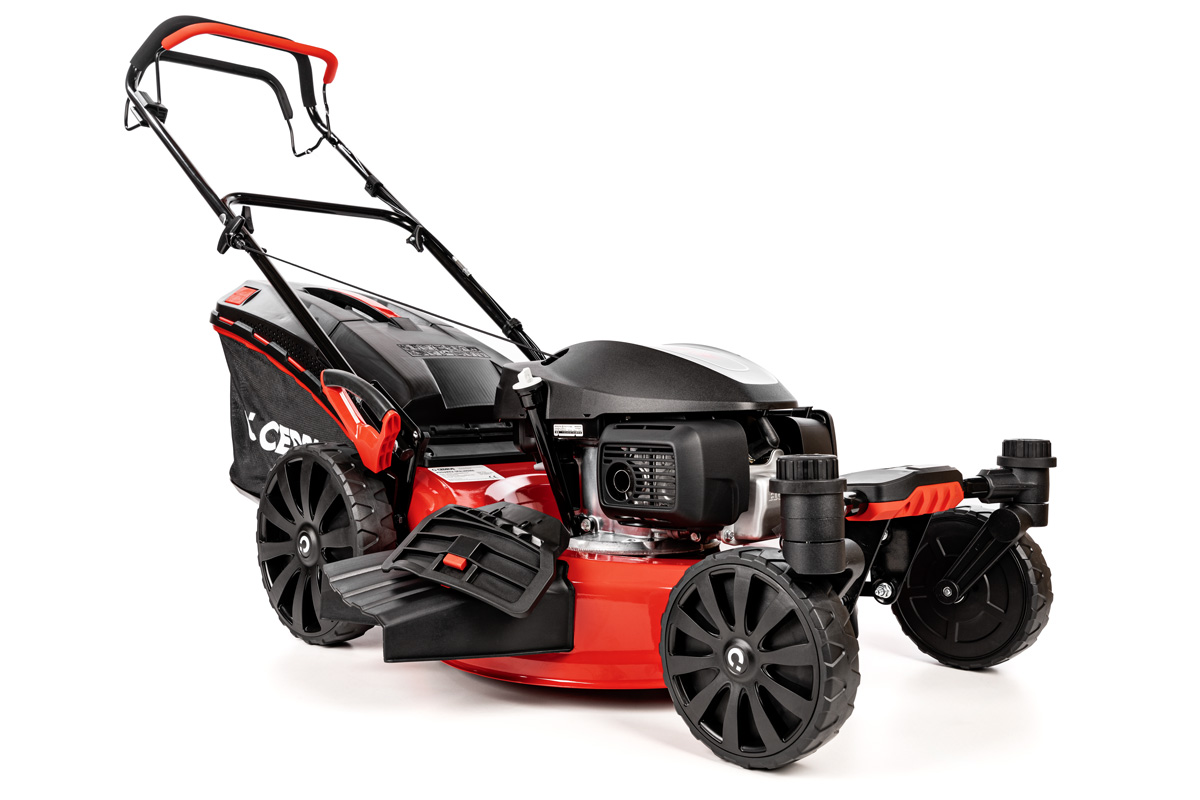 Hahn & Sohn Cedrus KS51S-H-ZT Benzínová sekačka s pojezdem a otočnými předními koly a motorem Honda