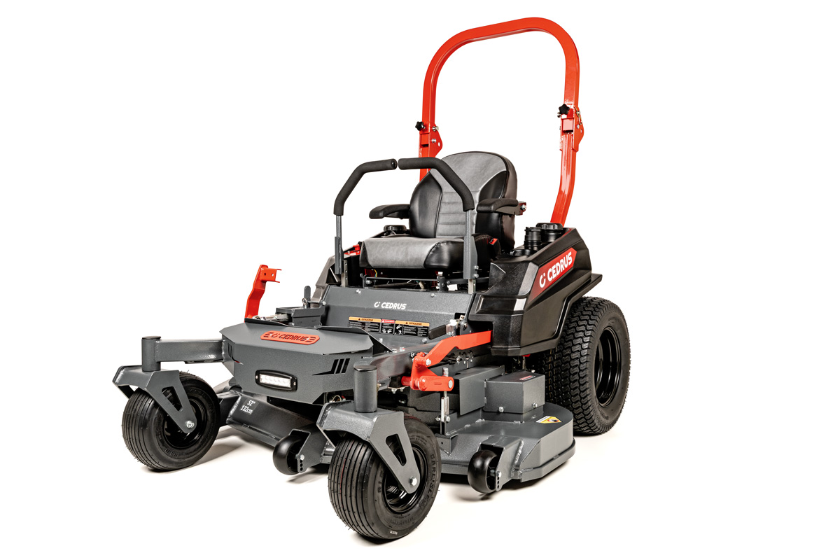 Traktorek Hahn & Sohn Cedrus ZERO-SKRĘT C-TRAC-Z132 s motorem Loncin LC2P82F V-TWIN a záběrem 132 cm