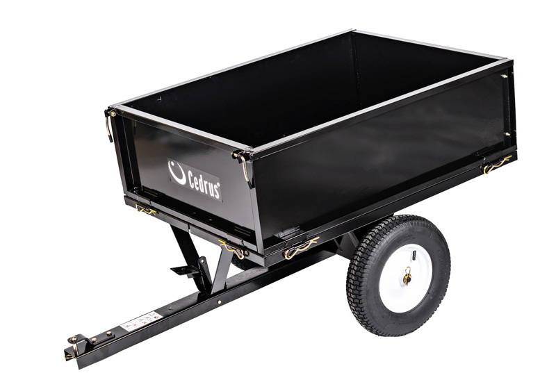 Přívěsný vozík Hahn & Sohn Cedrus SP22124 – nosnost 225 kg, vyklápěcí korba