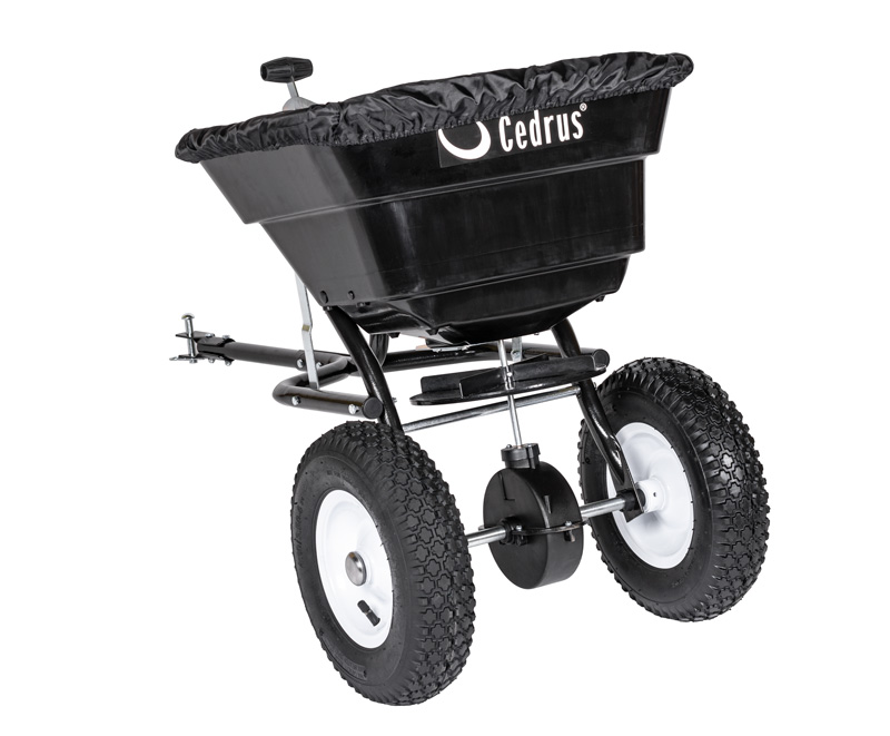 Rozmetadlo hnojiva a osiva Hahn & Sohn Cedrus SP31507 (29 l) pro zahradní traktory