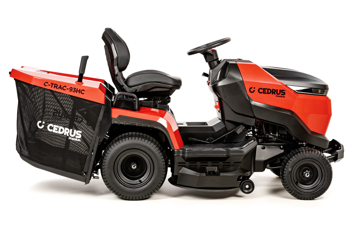 Hahn & Sohn Cedrus Premium C-TRAC-93HC výkonný zahradní traktor s košem