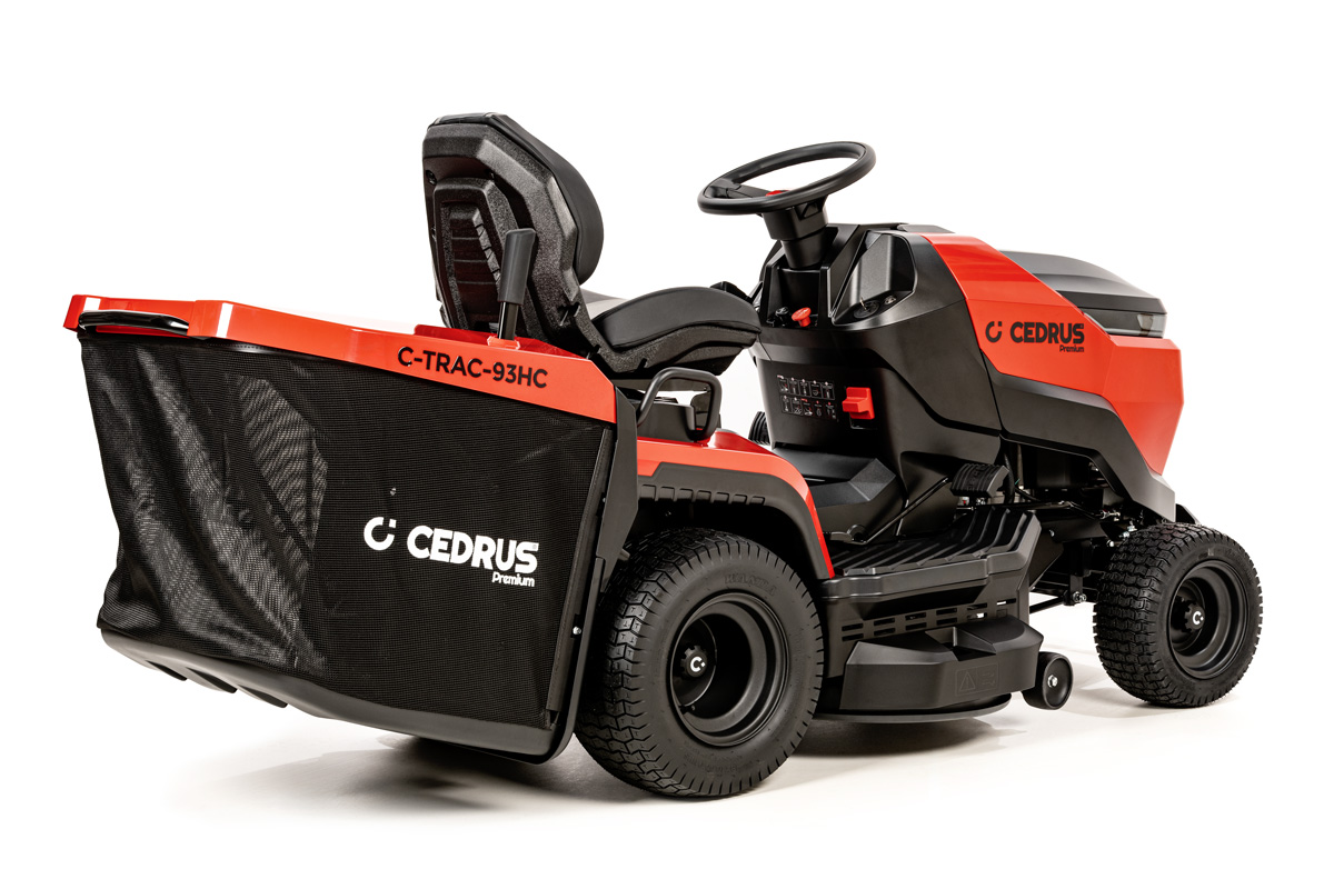 Hahn & Sohn Cedrus Premium C-TRAC-93HC výkonný zahradní traktor s košem