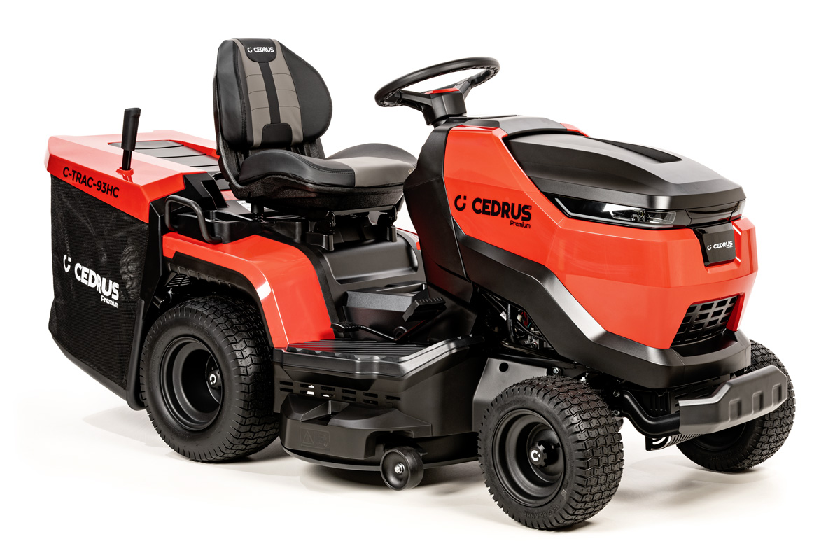 Hahn & Sohn Cedrus Premium C-TRAC-93HC výkonný zahradní traktor s košem