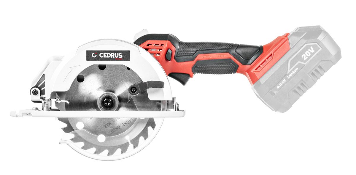 Mini aku kotoučová pila Hahn & Sohn Cedrus CSM140LI 20V