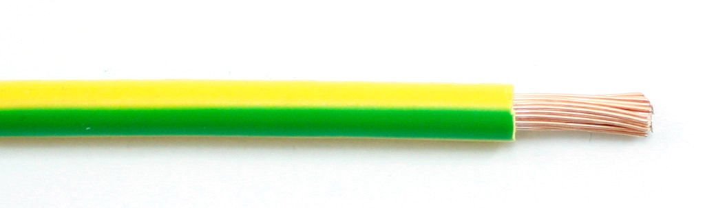 Zemnící drát H07V-K CYA, měděný 1×16 mm² (1 m)