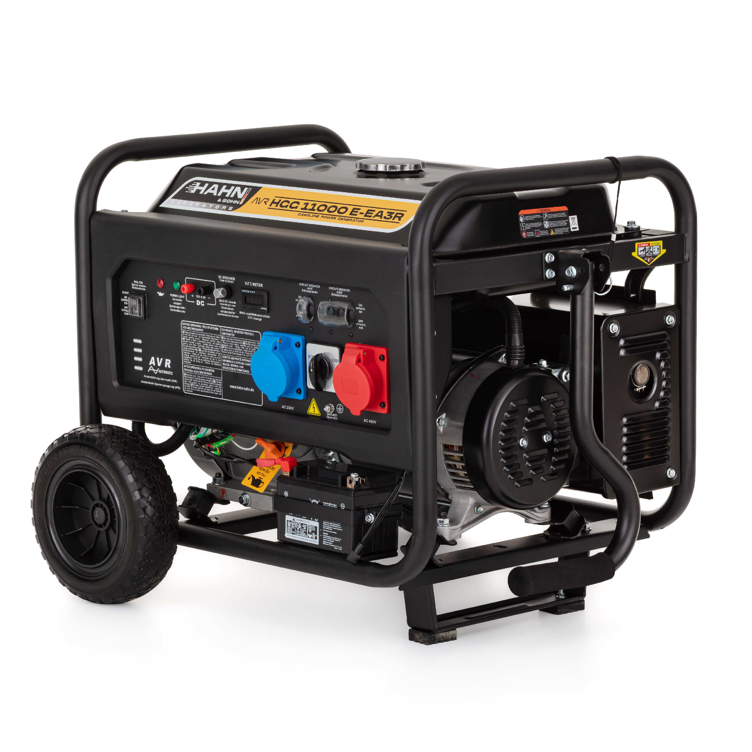 Benzínová elektrocentrála Hahn & Sohn HGG11000E-EA3R