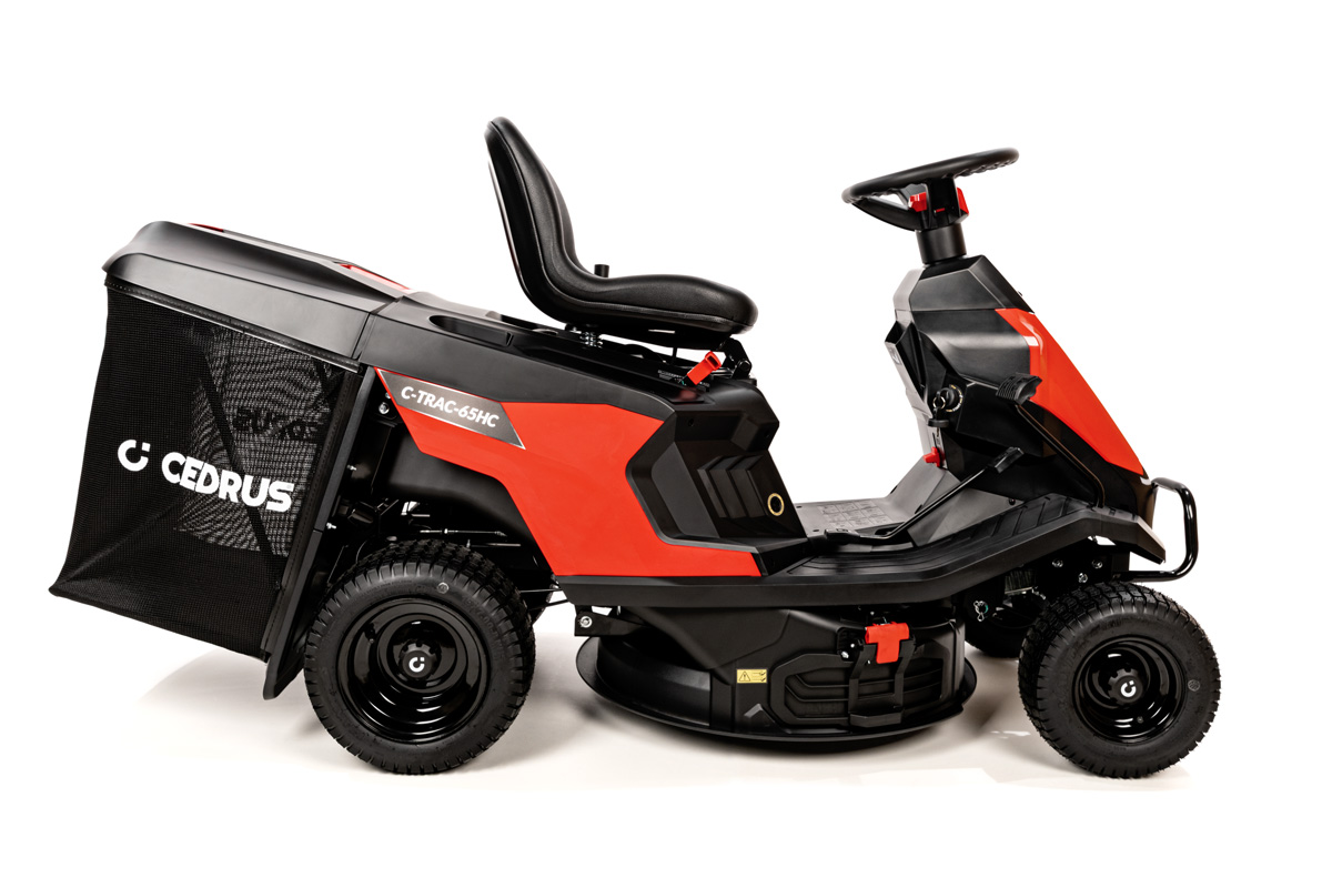 Hahn & Sohn Cedrus C-TRAC-65HC zahradní sekací traktor s hydrostatickou převodovkou a košem