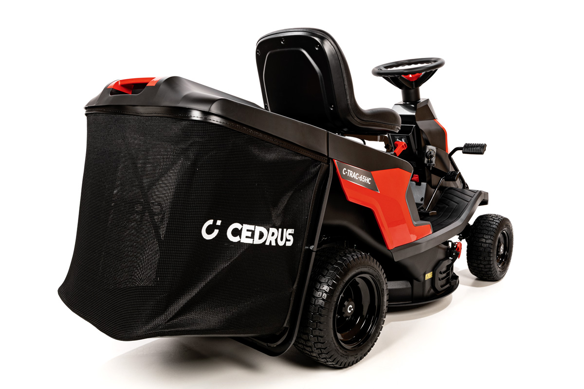 Hahn & Sohn Cedrus C-TRAC-65HC zahradní sekací traktor s hydrostatickou převodovkou a košem