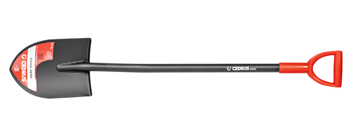 Rýč ostrý Hahn & Sohn Cedrus DS03