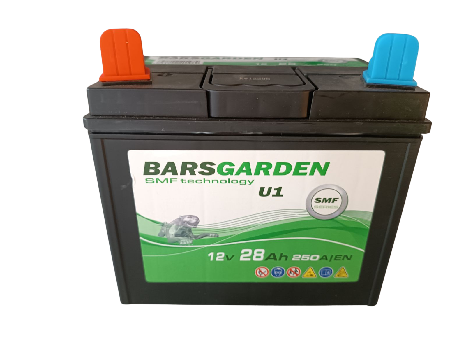 Motobaterie BARS GARDEN U1 12V 28Ah levá