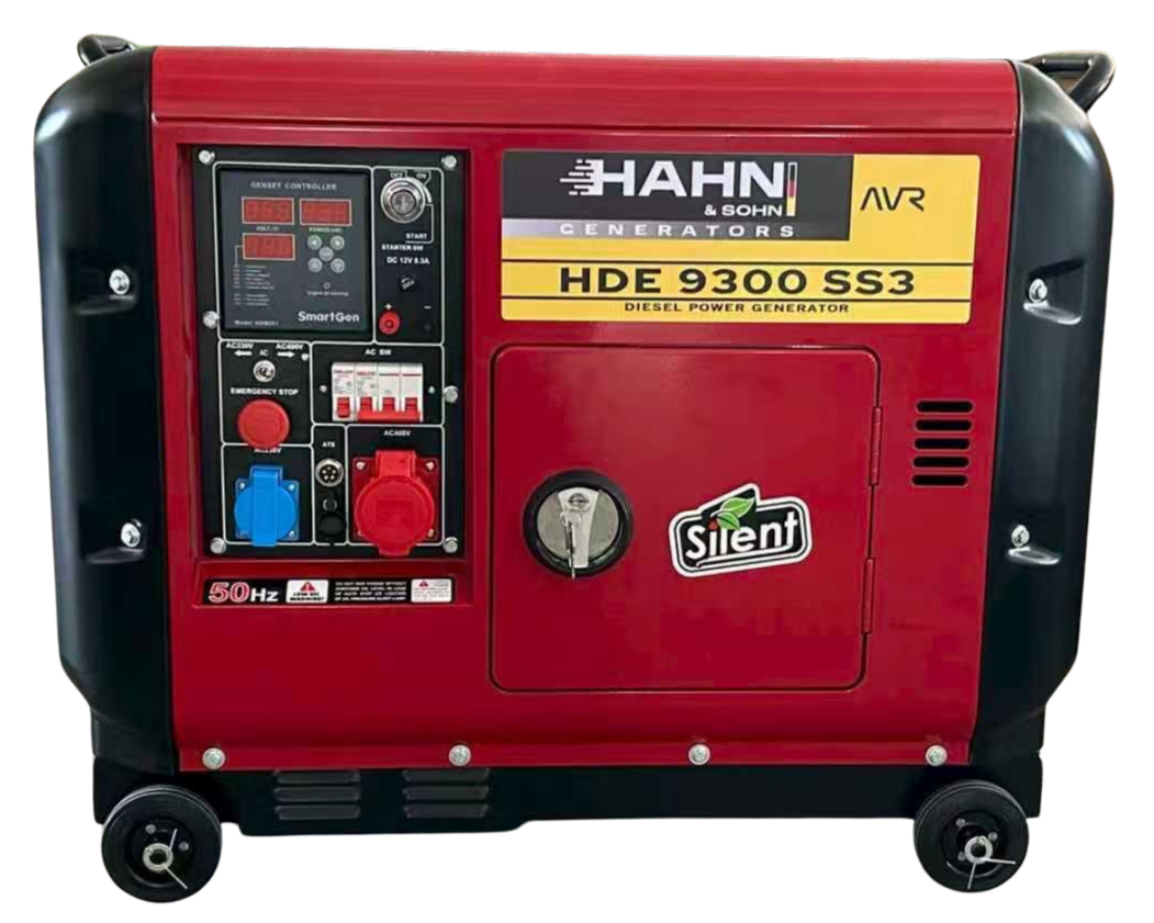 Dieselová elektrocentrála Hahn & Sohn HDE 9300SS3