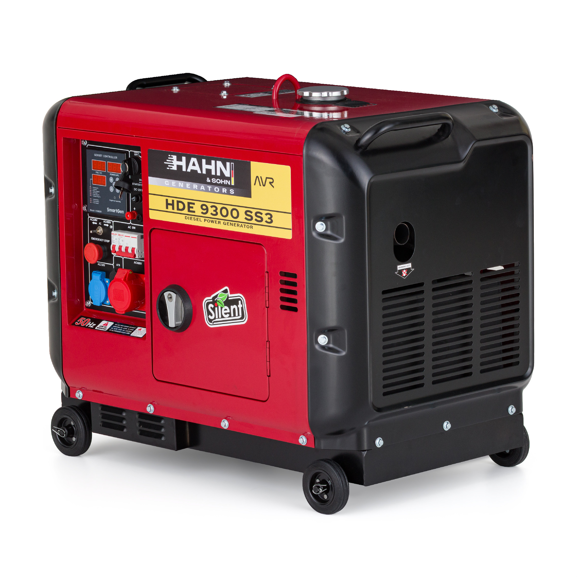 Hahn & Sohn HDE 9300SS3 Dieselová elektrocentrála 6,5 kW